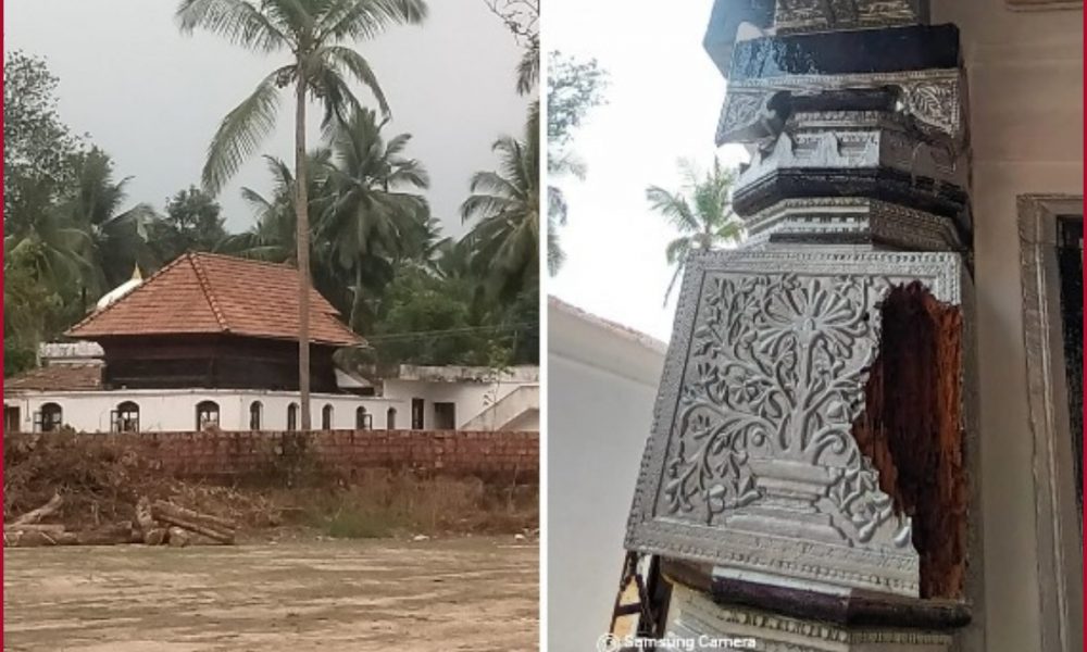 Hindu temple-like structure found during renovation of mosque near Mangaluru