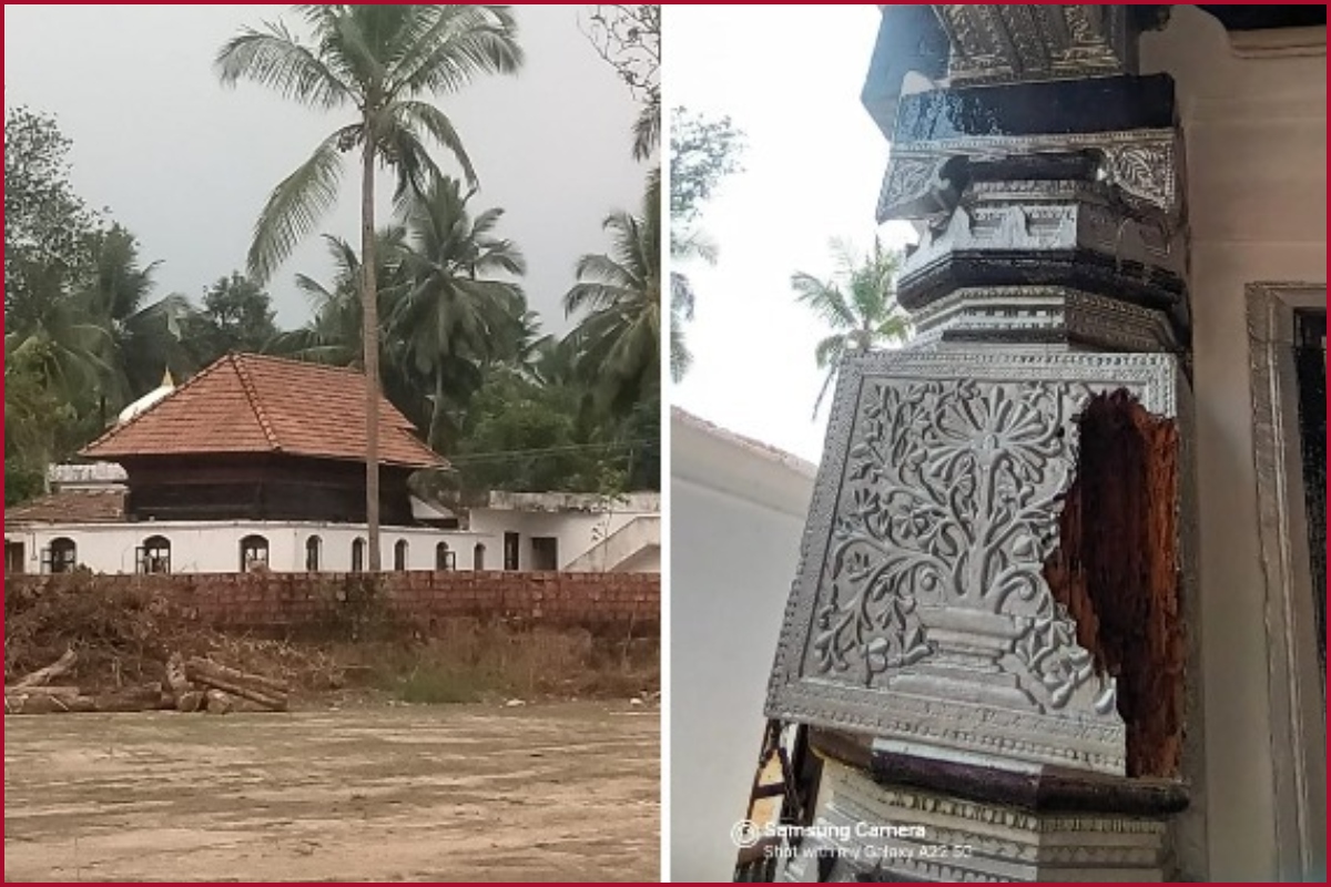 Hindu temple-like structure found during renovation of mosque near Mangaluru