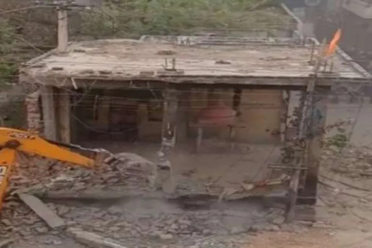 300-year-old Shiv Temple razed by Bulldozer in Rajasthan; BJP slams Gehlot govt