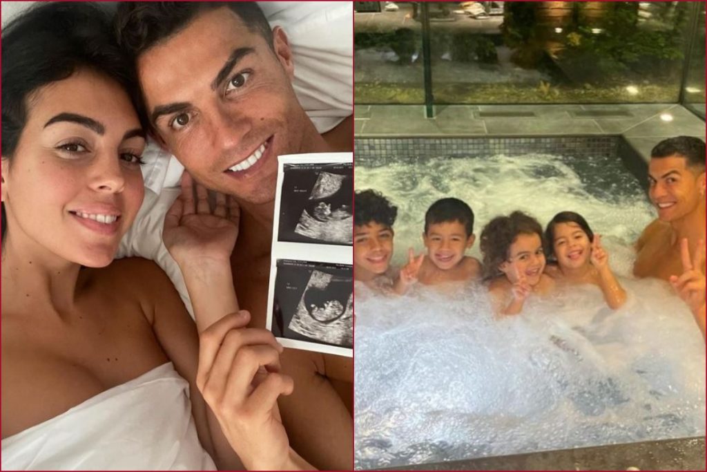 Ronaldo is a father to four other children, sons Cristiano Jr and Mateo, and daughters Eva and Alana.