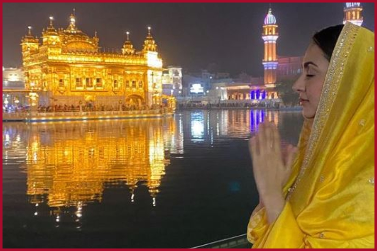Kiara Advani seeks blessings at Amritsar’s Golden Temple, shares pictures