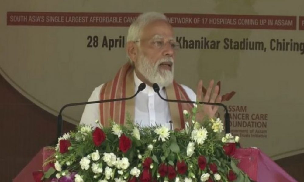 Ayushman Bharat scheme helped in early detection of cancer: PM Modi
