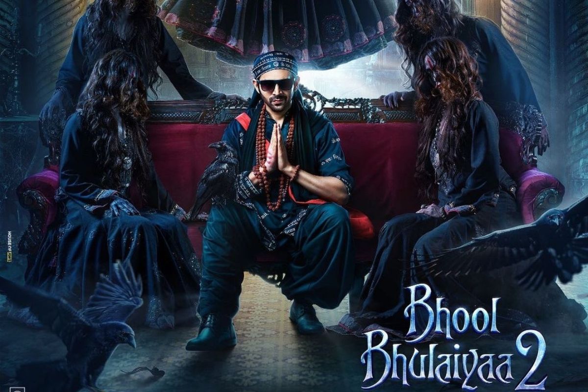 Kartik Aaryan aka Rooh baba introduces his spooky ‘saheliyan’ in new ‘Bhool Bhulaiyaa 2’ poster
