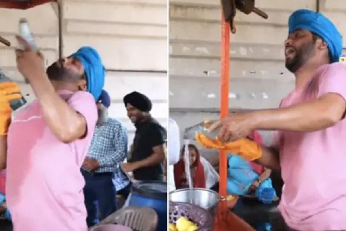 Nimbu Pani seller gives tough competition to ‘Kacha Badam’ with his jingle; WATCH VIDEO