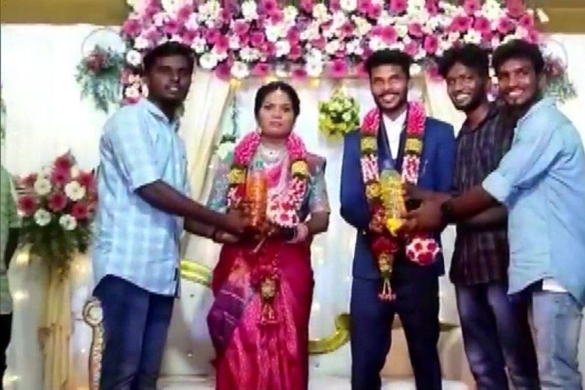 Amid hike in petrol and diesel prices, the newly-weds in Tamil Nadu get fuels as wedding gifts