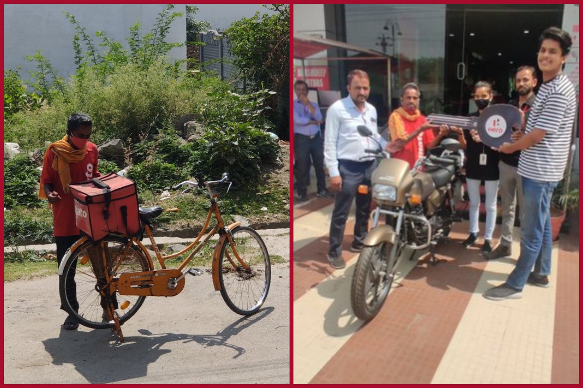 From bicycle to bike: Internet helps Rajasthan Zomato delivery man to ...