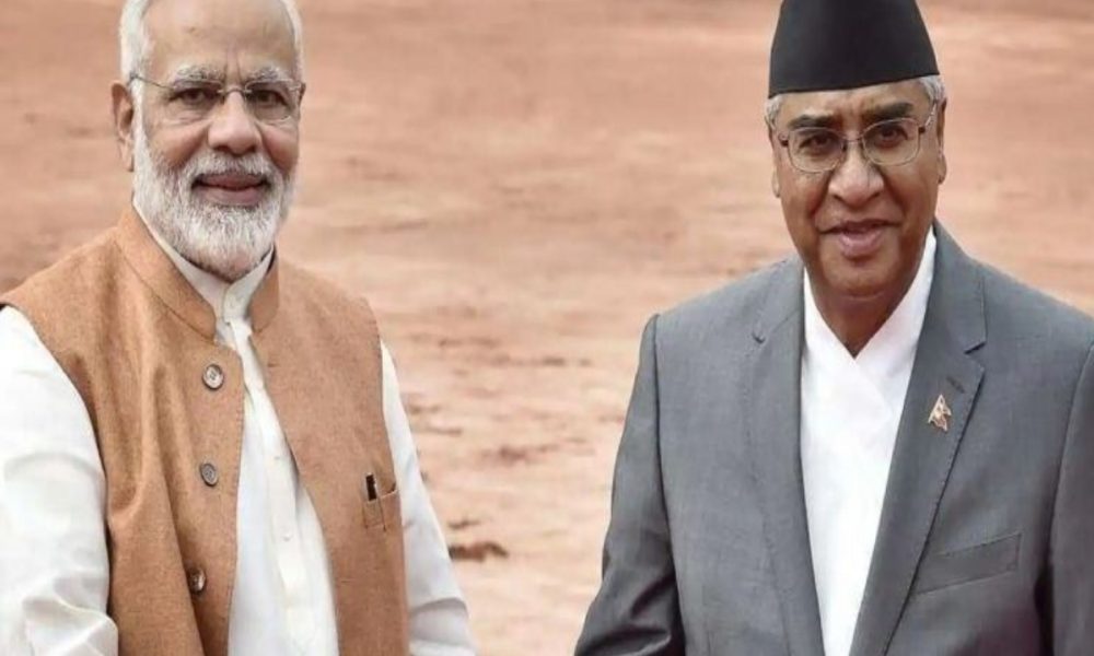 PM Narendra Modi holds talks with Nepal PM Sher Bahadur Deuba in Delhi