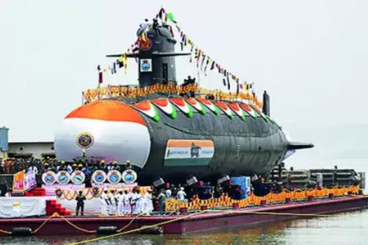 One of the last submarines, the INS Vagsheer, was launched as part of Project 75