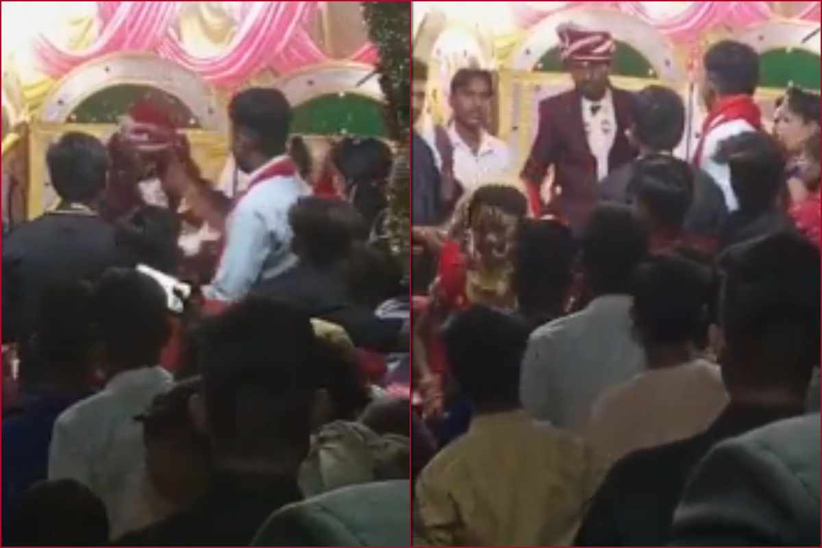 Watch viral video: Bride slaps groom on wedding day; leaves stage without any reason