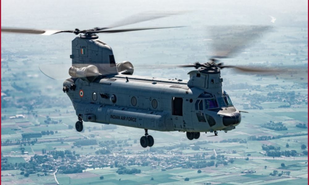 IAF Chinook sets record for longest non-stop helicopter sortie