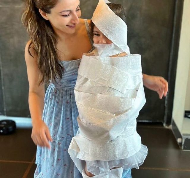 Soha Ali Khan dresses up daughter Inaaya as adorable Easter egg