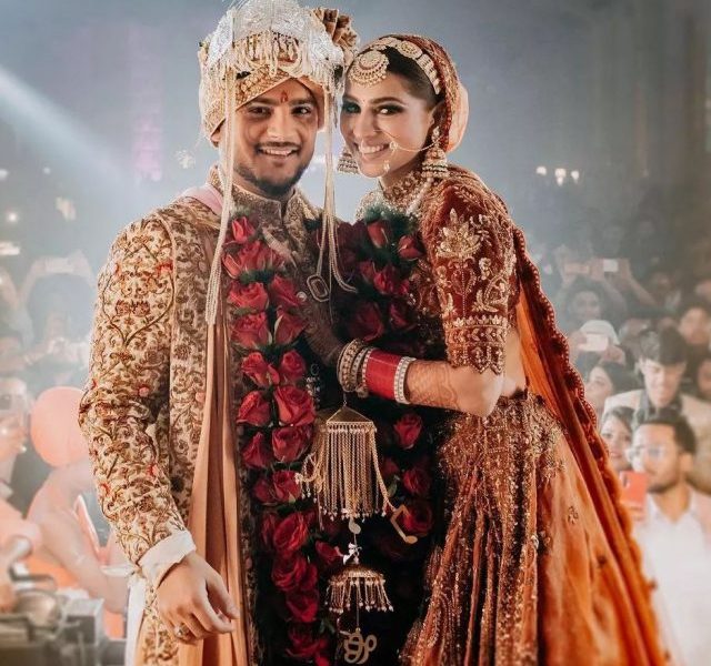 Inside pics of singer Millind Gaba and Pria Beniwal’s wedding