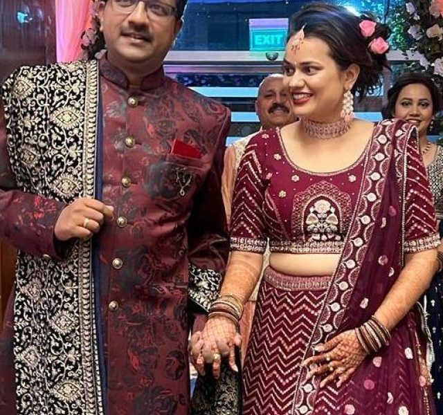 Tina Dabi and Pradeep Gawande, an IAS couple are married now