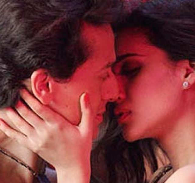 Stars who locked lips in their debut movies