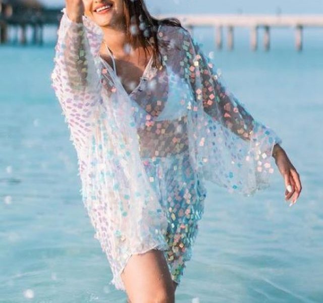 Sonakshi Sinha’s breathtaking Maldives pics in ‘white bikini’