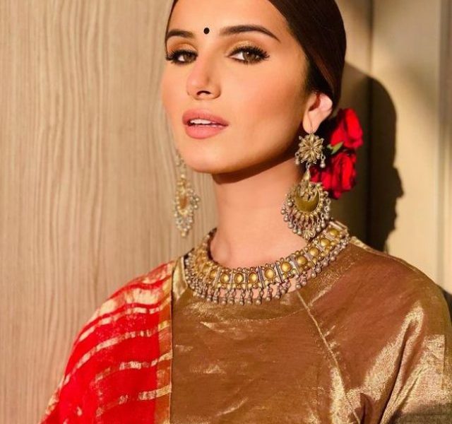 Tara Sutaria and her fashion hits in traditional style