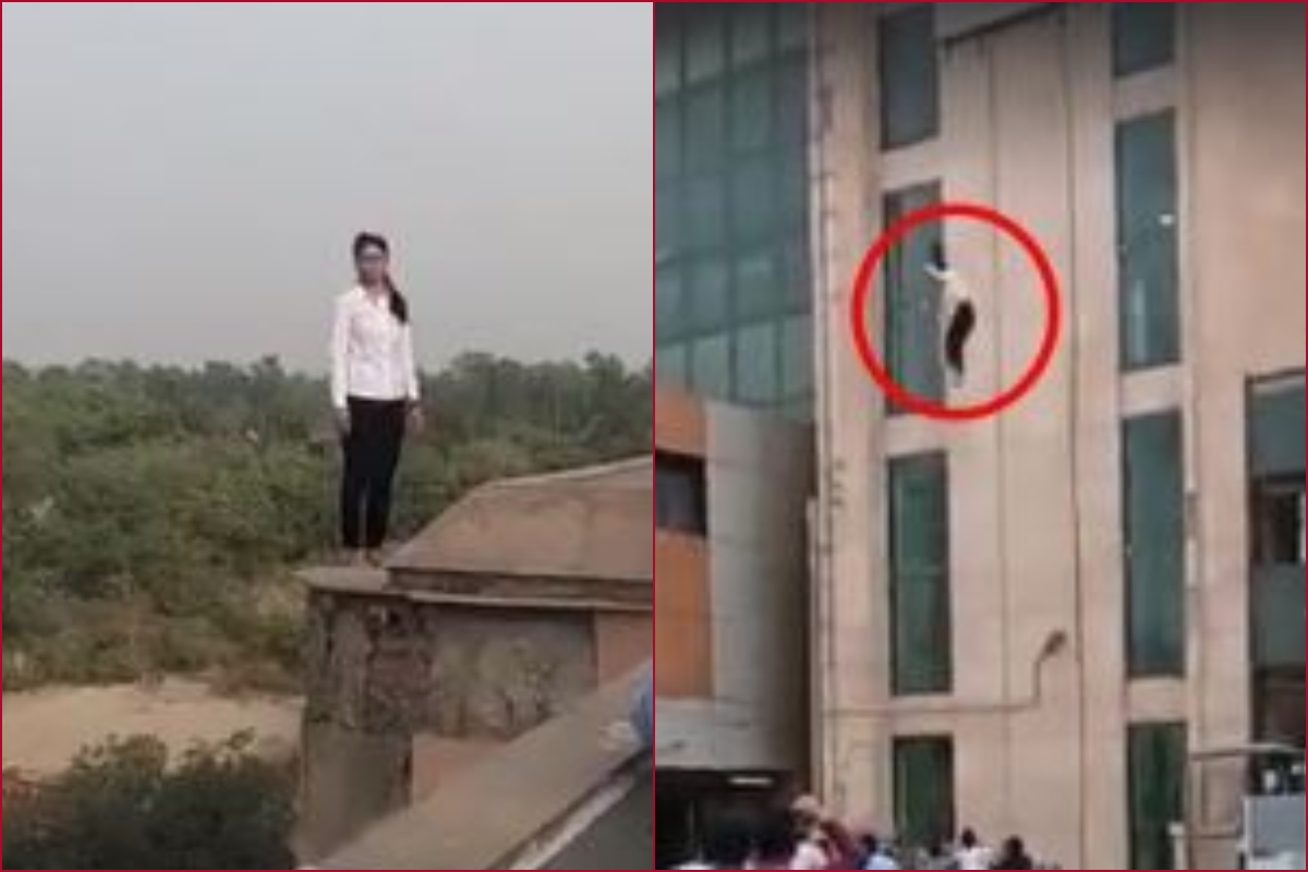 Girl who jumped from Delhi’s Akshardham metro station succumbs to injuries (VIDEO)