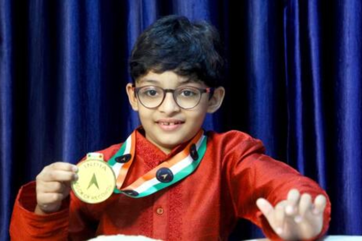 Meet Kian Bhatt, eight year old tabla playing, record holding prodigy