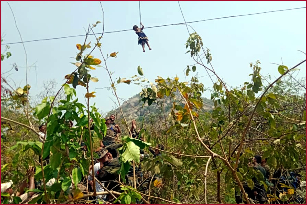 Deoghar Cable Car Rescue Operation Ends: IAF rescues over 40 people, 3 dead; Jharkhand HC takes suo motu cognizance (Video)