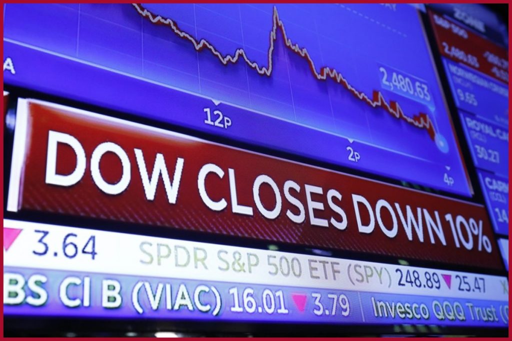 Wall Street down