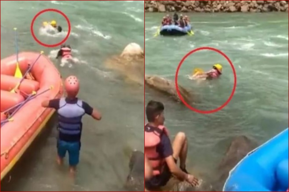 Indian Army Rafting team rescues civilian girls from drowning in Rishikesh; VIDEO draws hililarious reactions