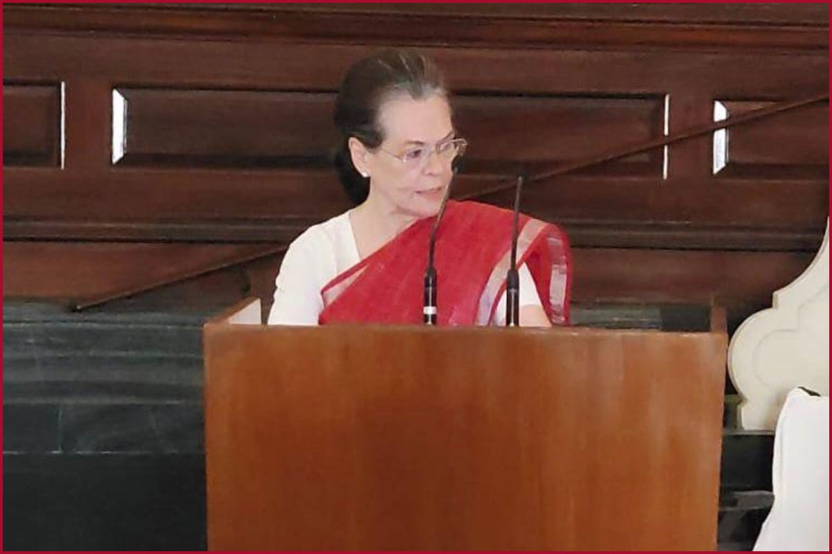 Cong President  Sonia Gandhi speech at CPP meeting at Parliament House | Full text here