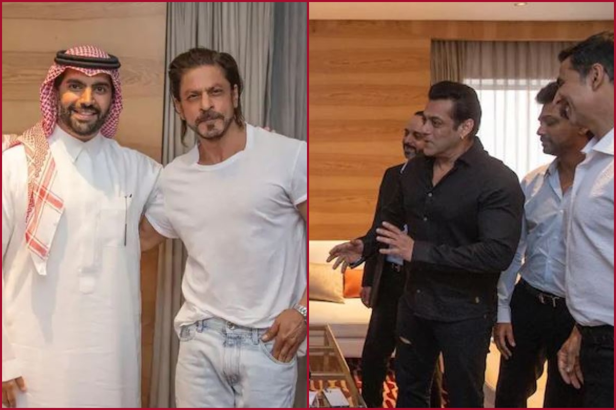SRK, Salman Khan, Akshay Kumar meet Saudi Arabia’s Culture minister Bader bin Farhan Alsaud