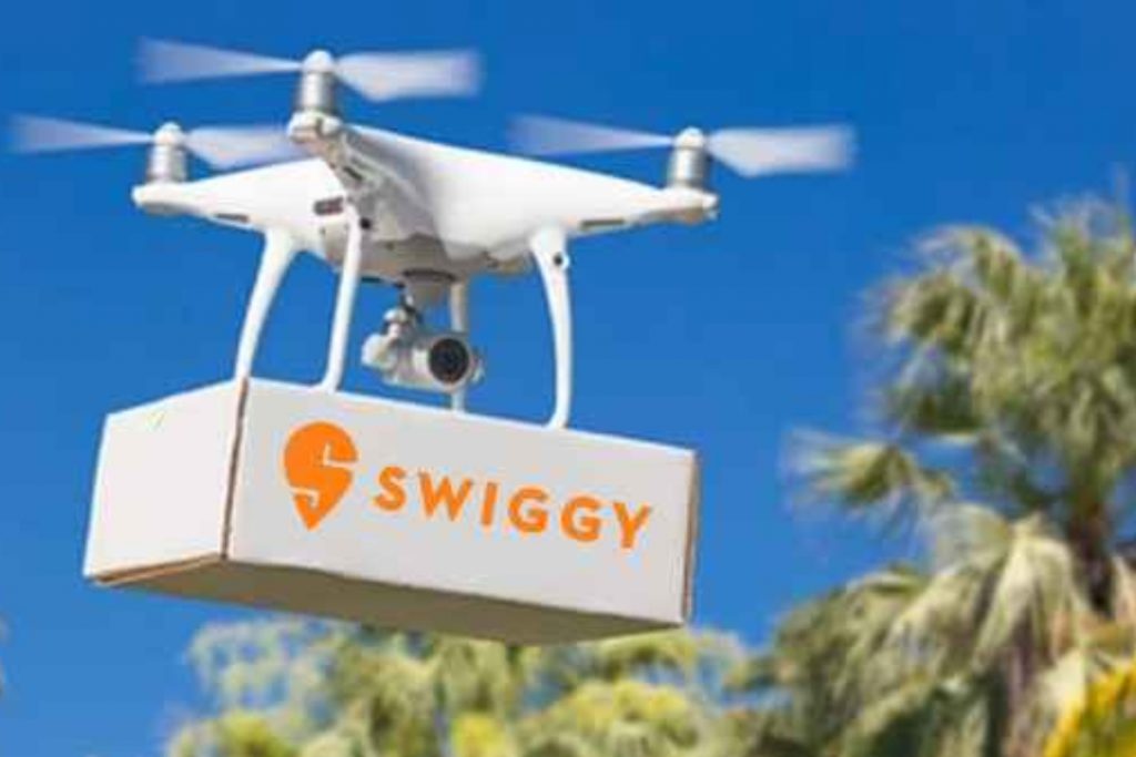 swiggy drone service
