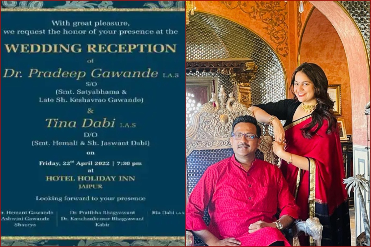Tina Dabi, fiancé Pradeep Gawande share dreamy pics, wedding invitation also surfaces