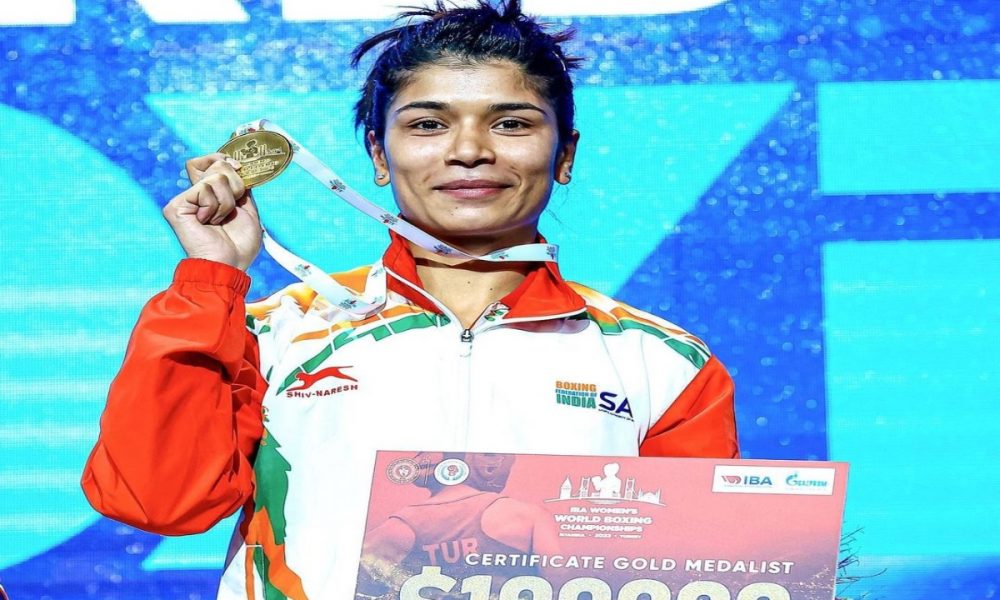 Anushka Sharma, Amitabh Bachchan laud Nikhat Zareen for winning gold at World Boxing C’ships