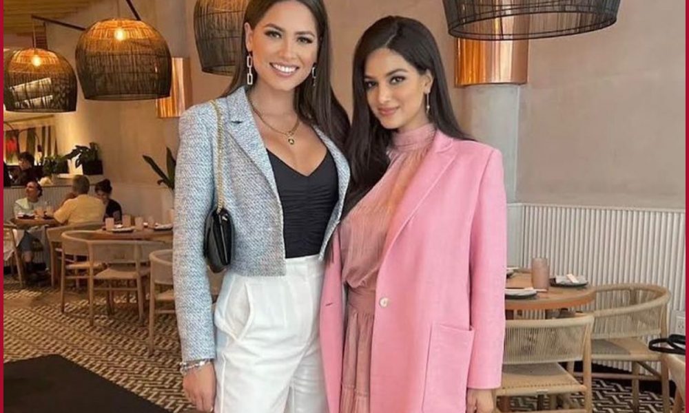 Miss Universe 2021 Harnaaz Sandhu’s get together with former winner Andrea Meza in New York goes viral