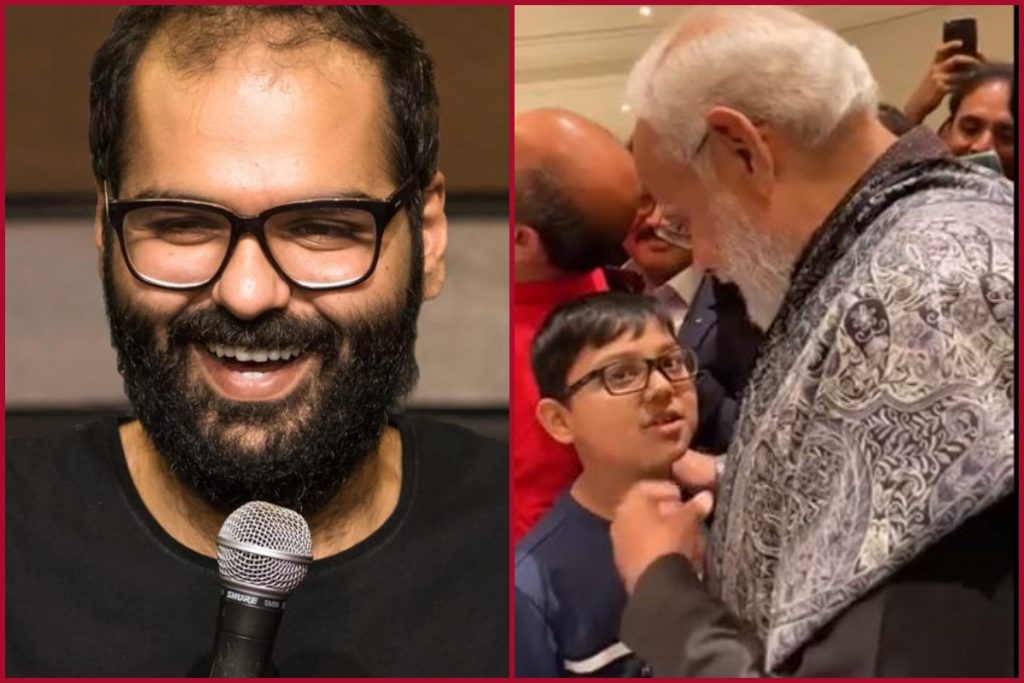 Kunal kamra and Narendra Modi