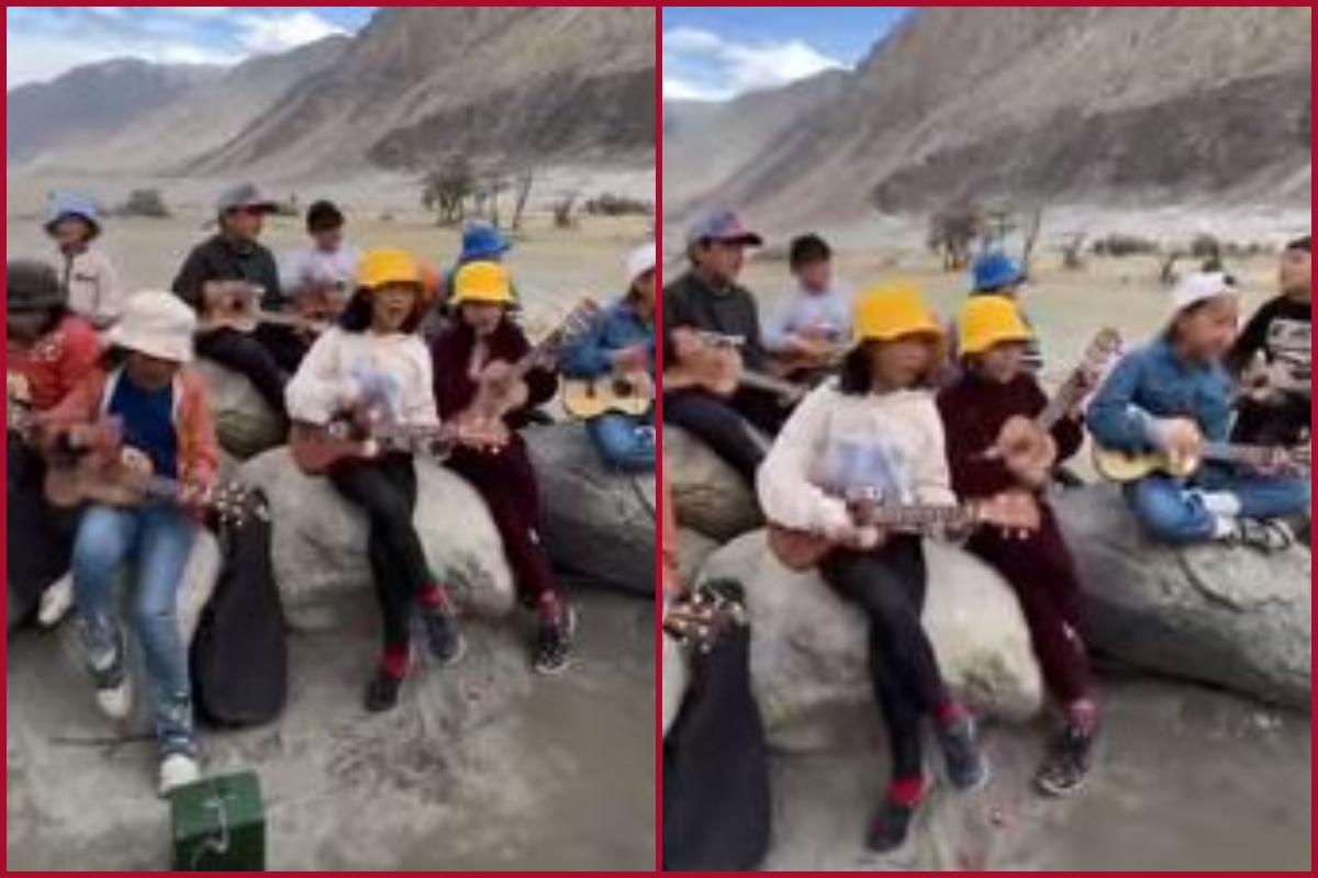 Ladakh kids melt thousands of hearts by singing ‘Dil Beparwah’; watch viral video here