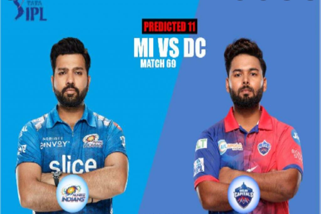 MI VS DC -- IPL 2022