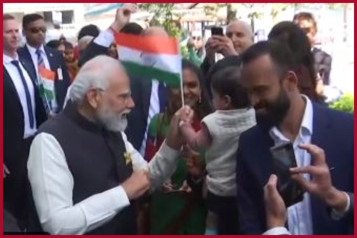 PM Modi meets Indian community in Denmark; watch video here