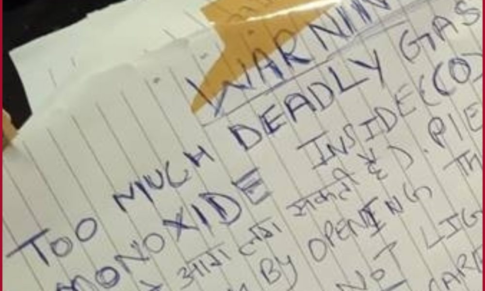 ‘Too Much Deadly Gas…’: Spine-chilling note left by woman, daughters in Delhi’s Vasant Vihar triple suicide