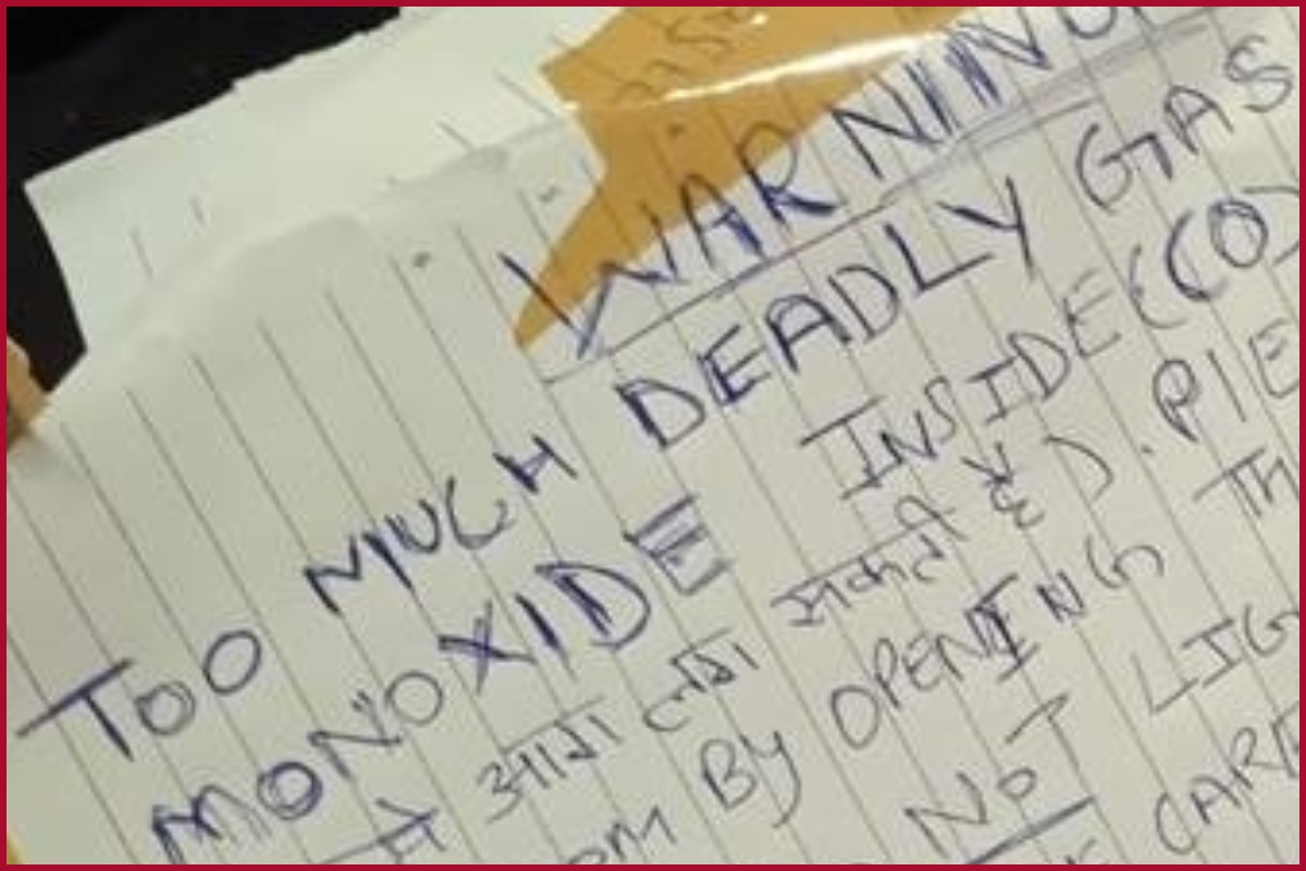 ‘Too Much Deadly Gas…’: Spine-chilling note left by woman, daughters in Delhi’s Vasant Vihar triple suicide