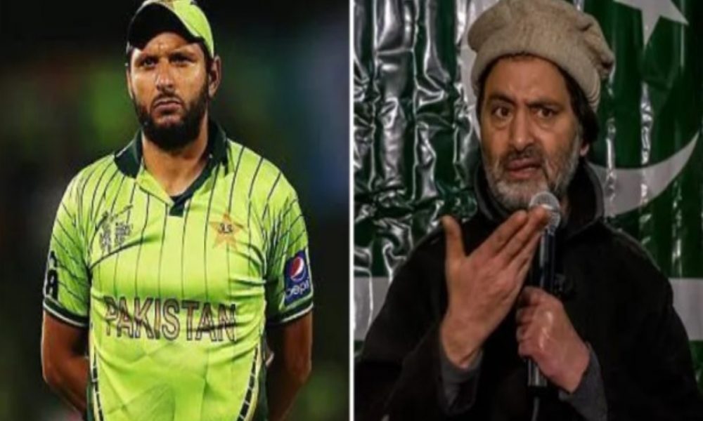 Shahid Afridi bats for separatist Yasin Malik, Amit Mishra blasts Pakistani cricketer