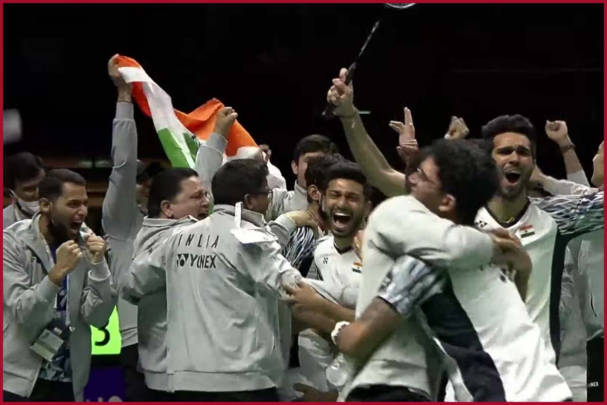 India wins historic Thomas Cup 2022 finals against Indonesia