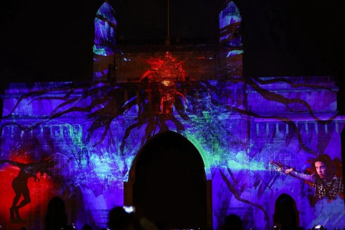 Gateway of India lights up with Stranger Things 4 fever; See pics