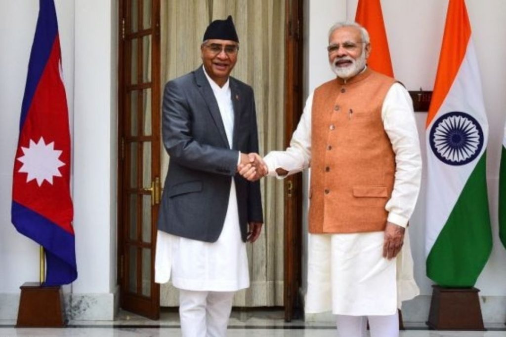 sher bahadur deuba and modi