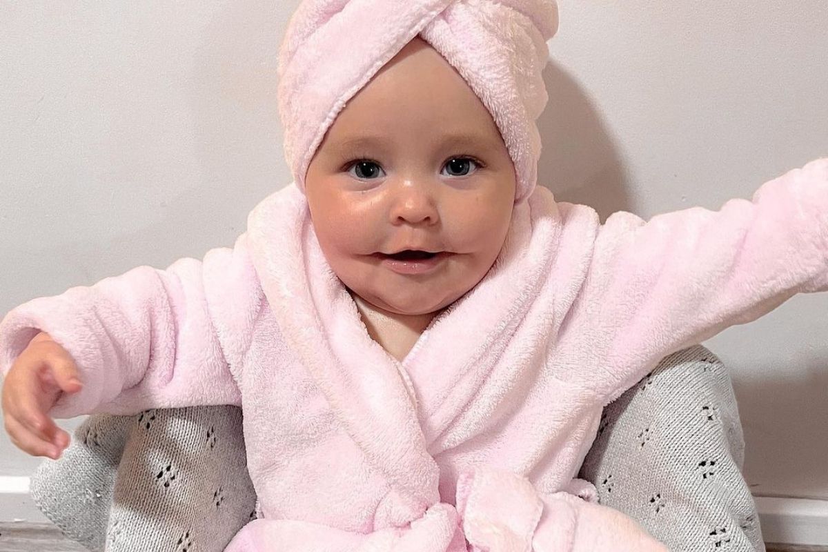 Infant born with ‘permanent smile’ due to rare condition has become social media star