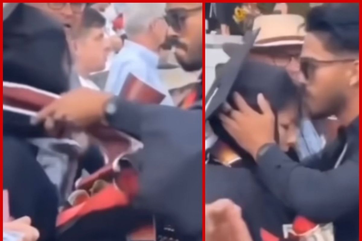 Watch Video: Young man dedicates his graduation cap to his mom as she sheds tears of happiness