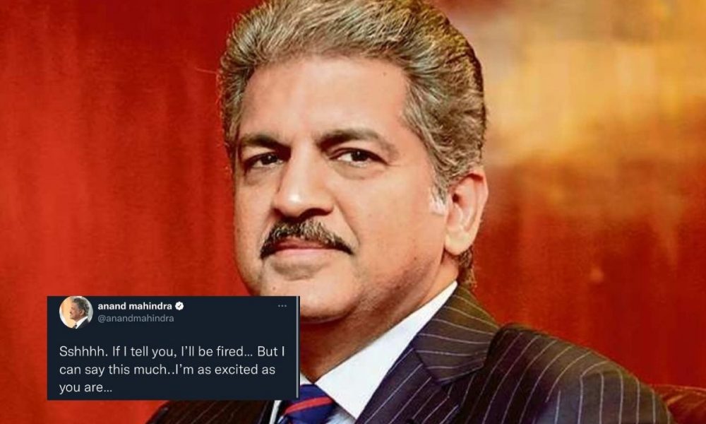 ‘Sshhhh. If I tell you, I’ll be fired’: Anand Mahindra’s quirky response on Scorpio launch wins hearts of netizens