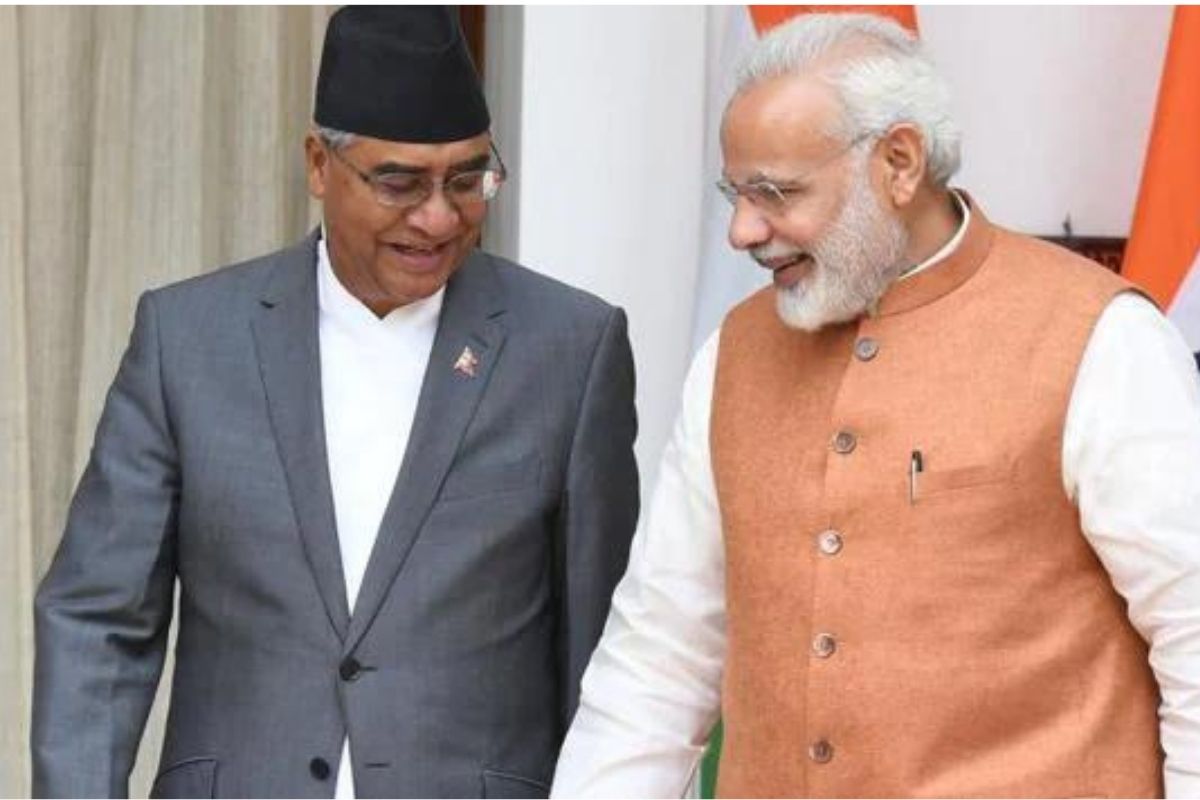 Sher Bahadur Deuba and Modi