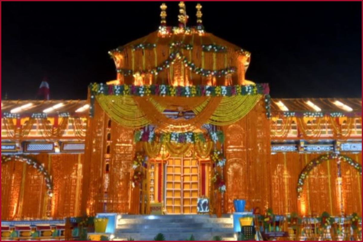 Badrinath Dham opens doors for devotees