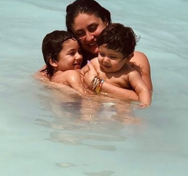 Saif’s wife & ex’s love for pool pics