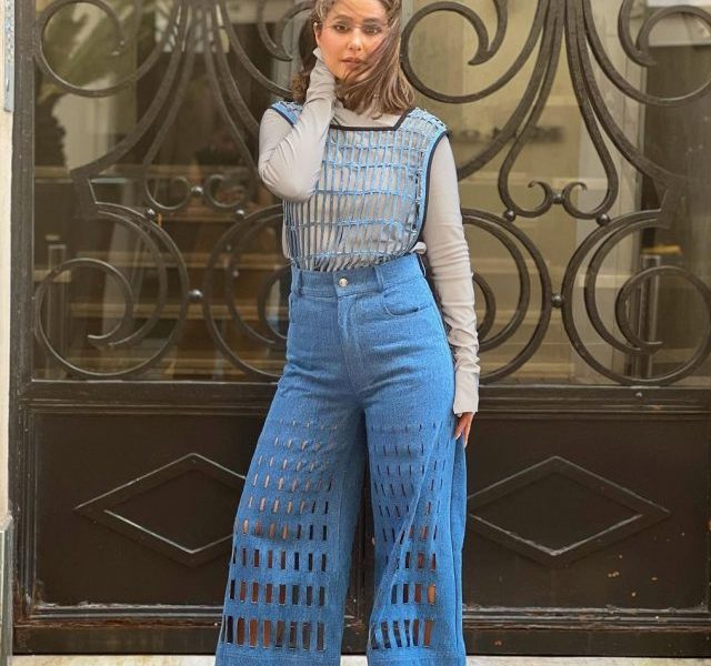 Cannes 2022: Hina Khan’s Urban Cool Denim Outfit