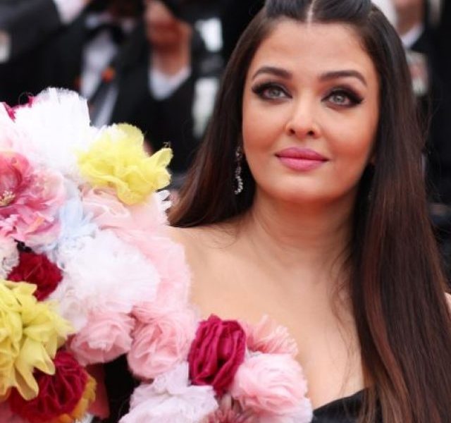 Cannes 2022: Aishwarya Rai stuns in black gown with floral accents