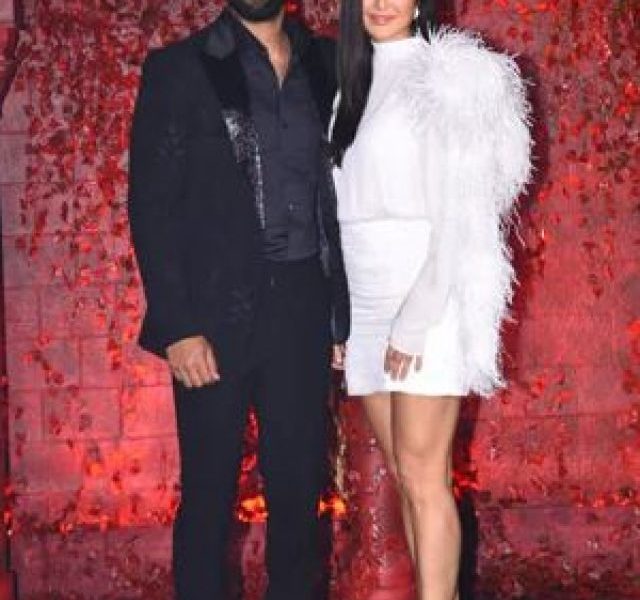 Katrina Kaif-Vicky Kaushal  arrive hand-in-hand at Karan Johar’s birthday bash